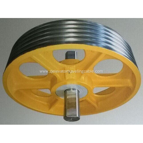 Elevator Suspension Pulley Cast Iron Pulley